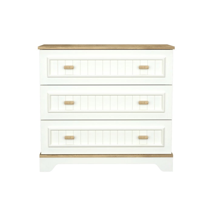 Hanah Home Monte Cómoda Crema y Roble